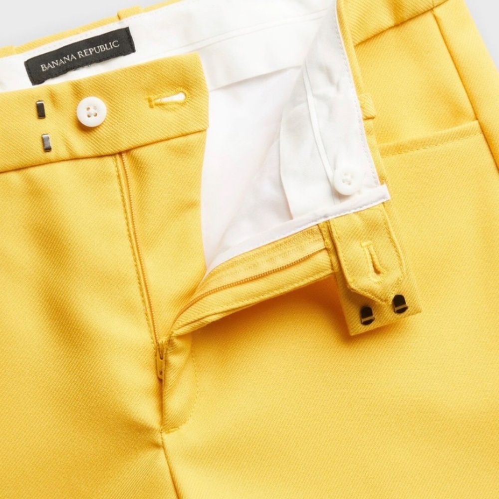 Banana Yellow Trousers from Banana Republic - Picture 2 of 4